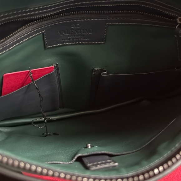 Valentino LIMITED EDITION Leather Laptop Bag – Authentic, Rare Italian Luxury - Picture 10 of 11